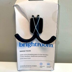 Brightroom Black Metal Hook